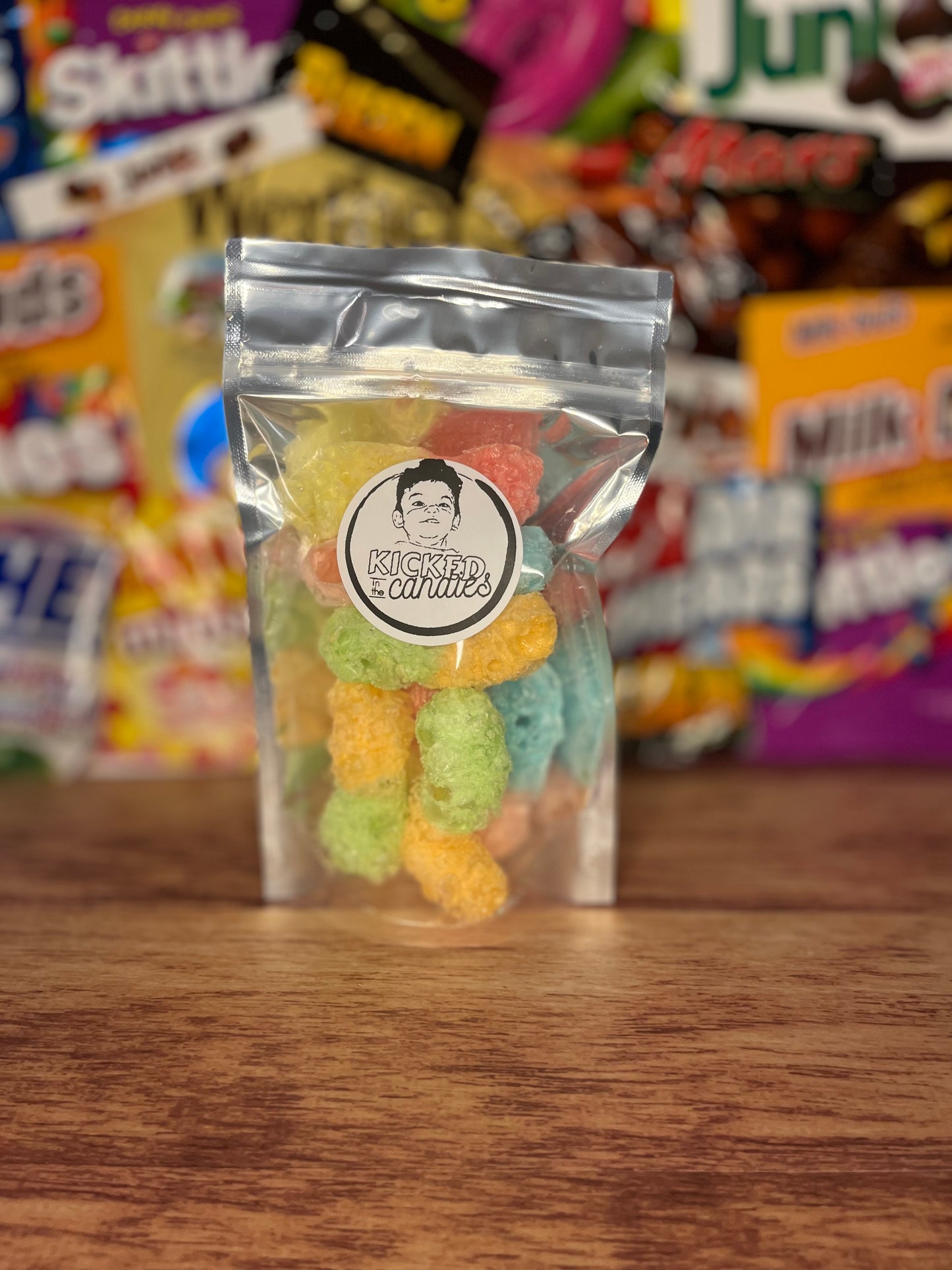 Kicked in the Glo-Worms